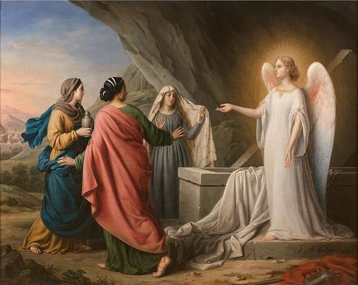 the art of easter three women on the tomb of christ