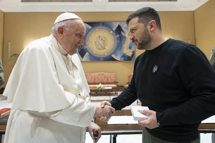 Pope Francis met with Ukrainian...