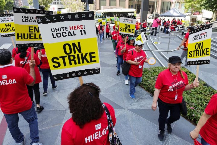Thousands of California hotel workers go on strike ahead of July 4 holiday