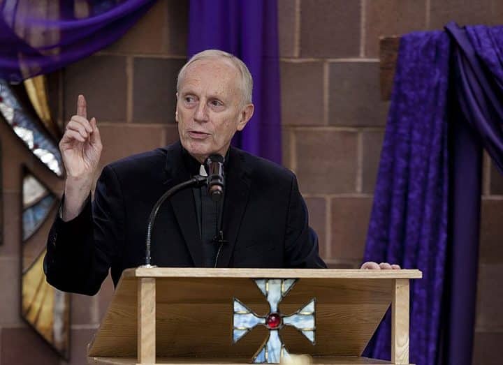Retired Bishop Hubbard of Albany is hospitalized after suffering major stroke