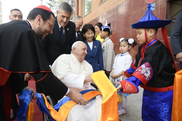 Pope Francis becomes first pontiff to visit Mongolia, as neighboring Russia, China look on