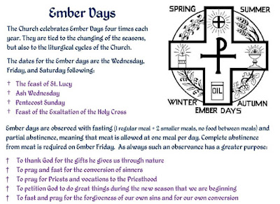 The Importance and History of Ember Days