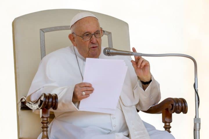 Pope Francis condemns Hamas terrorism, but expresses concern for Gaza civilians