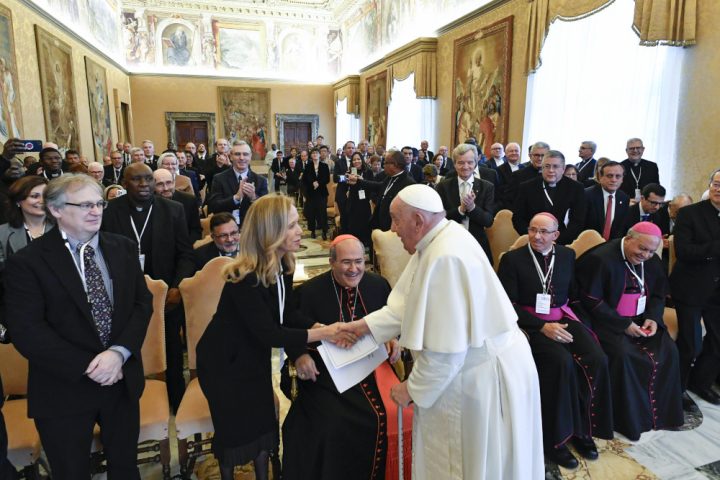 Catholic universities must be more than a business, pope says
