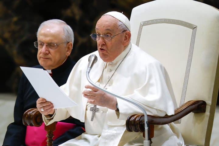 Laziness is a symptom of 'acedia,' a dangerous vice, pope says